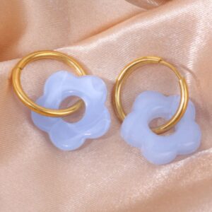 Bloucle d'oreilles fleur 🌸