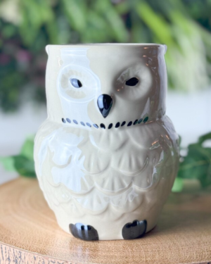 Design sans titre (3) 🦉 Brûleur pour Fondant Parfumé – Chouette Décorative
